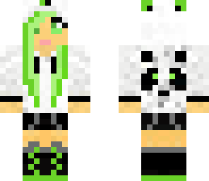 green panda girel