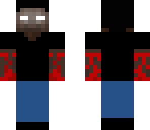 herobrine in black 