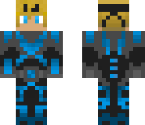 blonde techno ninja