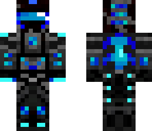 awesome blue halo suit