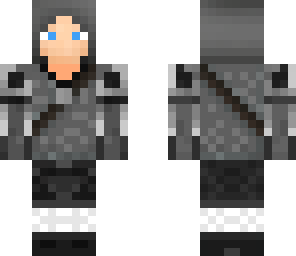 cyborg in hood