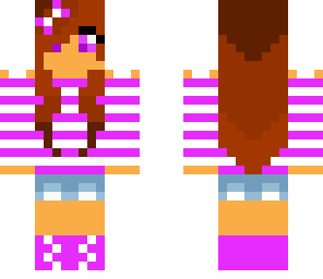 summer purple girl
