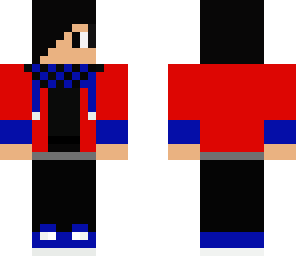 red blue hoodie guy