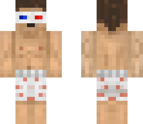 sexy ibtro in 3d glasses 