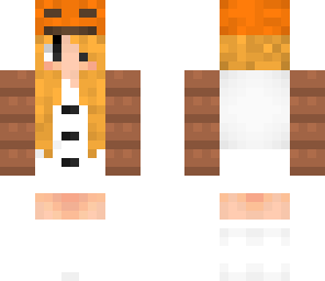 mob talkers mod - snow golem girl