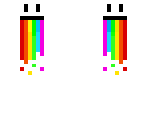 double rainbow vomit