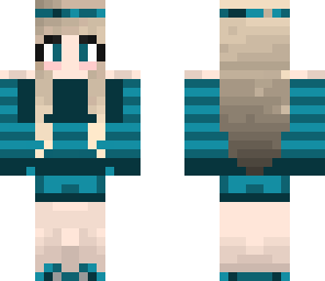 teal skin