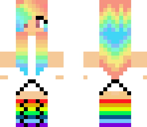 rainbow hair boss