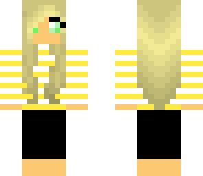 cute yellow girl