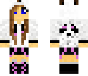 edited panda girl