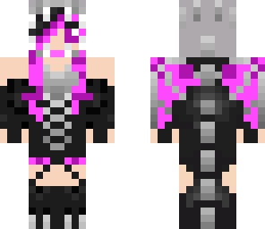 purple enderdragon girl