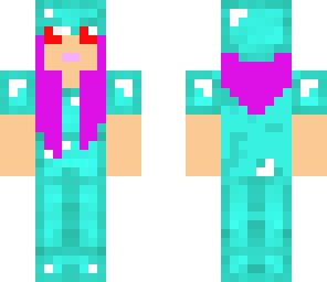 diamond armor girl
