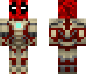 deadpool in iron man suit