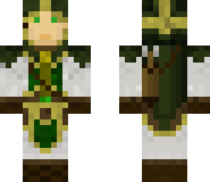 hooded elven archer
