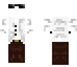 white shirt invisible man