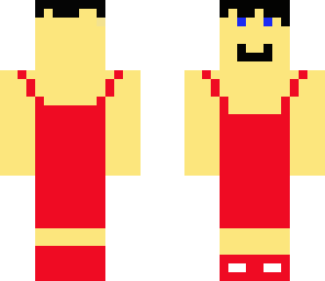 red wrestler