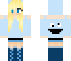 cookie monster girl