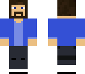 steve in blau