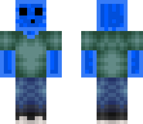 blue slimey steve