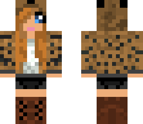 me in the ocelot girl outfit