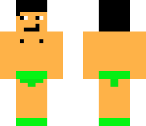man in bad swimsuit