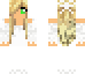 me in wedding dress