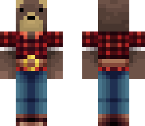 bear lumberjack