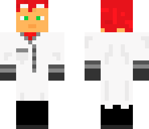 red haired scientist