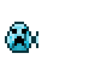 creeper face diamond