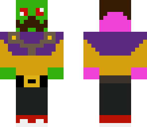 colorful mustache man
