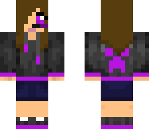 purple-eyed girl