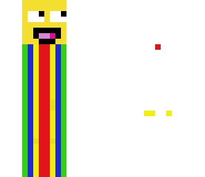 smiley face rainbow man