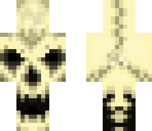 a skeleton head made by ultihood