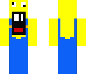 screaming yellow guy