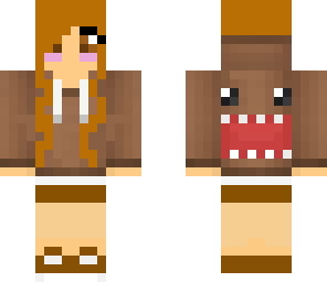 domo girl with shorts