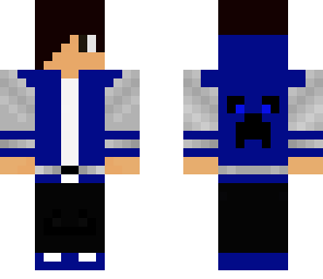 blue creeper hoodie