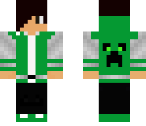 green creeper hoodie