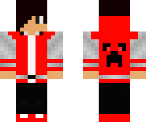 red creeper hoodie