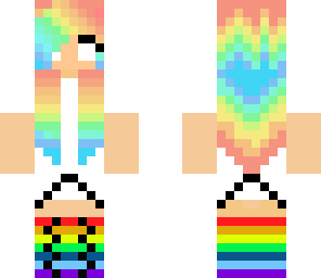 herobrine rainbow