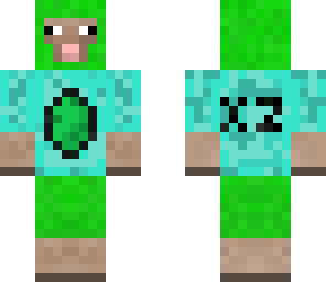 lime - light blue - emerald sheep