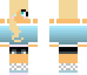 blue girl