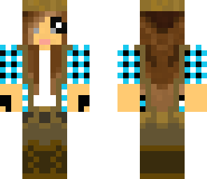 female farmer blue