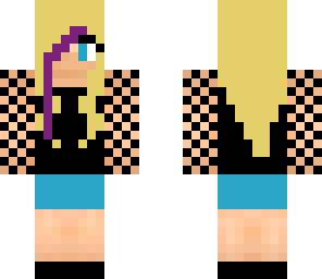 blonde emo girl