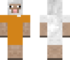 orange sheep