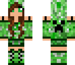 cute creeper girl