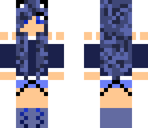 blue crystal girl
