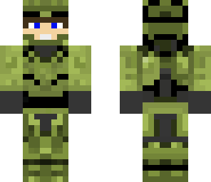 epic soldier in a halo war