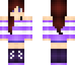 purple girl teener -kid