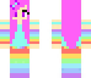 pastel anime girl