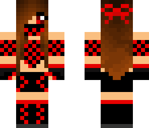 red ninja girl